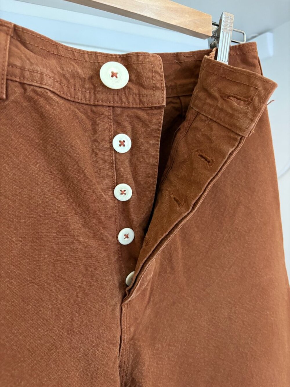 Jesse Kamm Pants — Wide-Leg Trousers, Tone 34, Size 10 - Picture 3 of 6